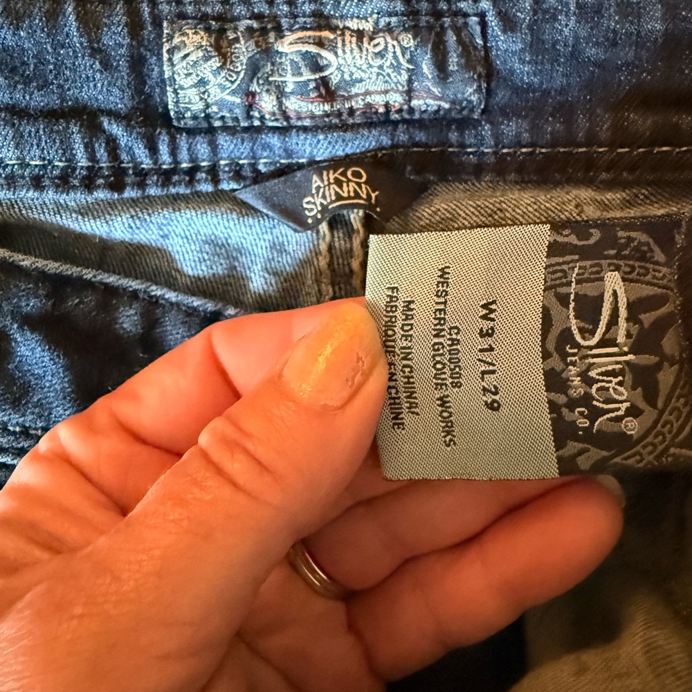Silver Jeans Blue Denim